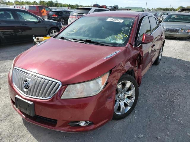 1G4GC5ECXBF338717 - 2011 BUICK LACROSSE C RED photo 9