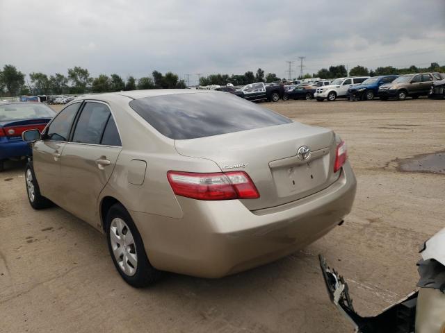 4T1BE46KX7U005229 - 2007 TOYOTA CAMRY CE A TAN photo 3