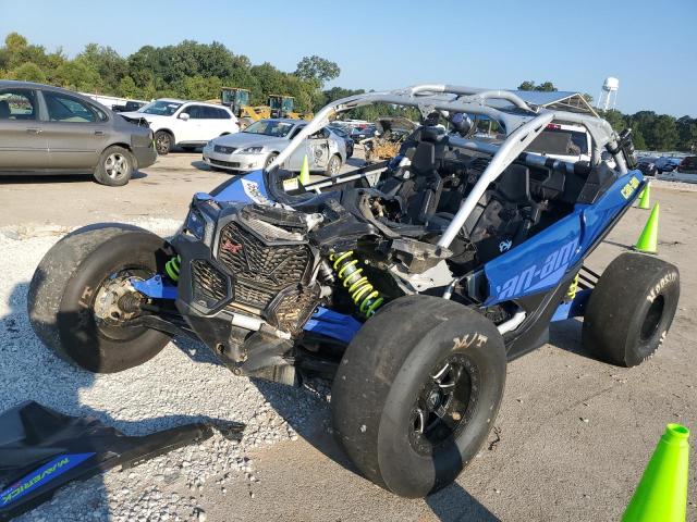 3JBVXAV45LK000496 - 2020 CAN-AM MAVERICK X BLUE photo 2