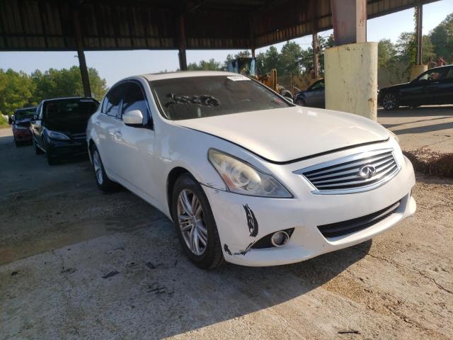 JN1CV6AR9DM356382 - 2013 INFINITI G37 WHITE photo 1