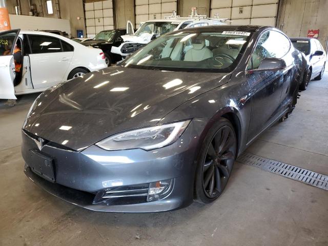 5YJSA1E44GF171269 - 2016 TESLA MODEL S Boz foto 2