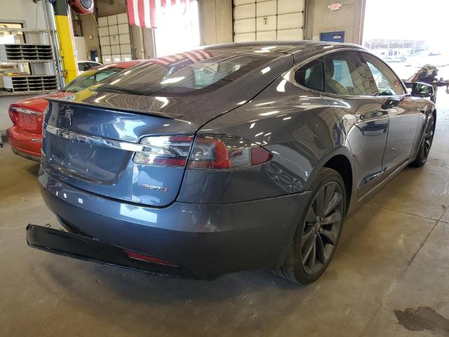 5YJSA1E44GF171269 - 2016 TESLA MODEL S GRAY photo 4