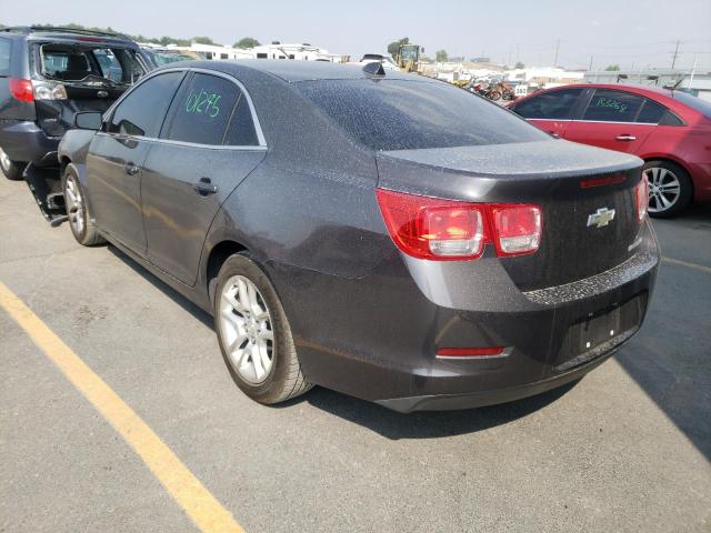 1G11D5RR1DF112955 - 2013 CHEVROLET MALIBU 1LT ნაცრისფერი ფოტო 3