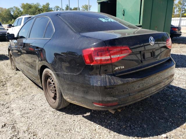 3VW2K7AJ3FM333699 - 2015 VOLKSWAGEN JETTA BASE 黑色 照片 3