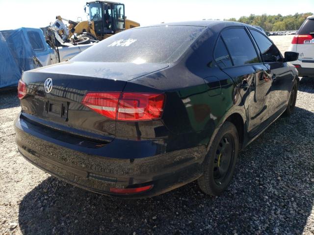 3VW2K7AJ3FM333699 - 2015 VOLKSWAGEN JETTA BASE 黑色 照片 4