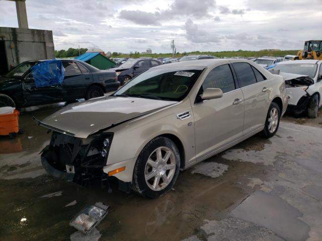 1G6DW67V080208897 - 2008 CADILLAC STS TAN photo 2