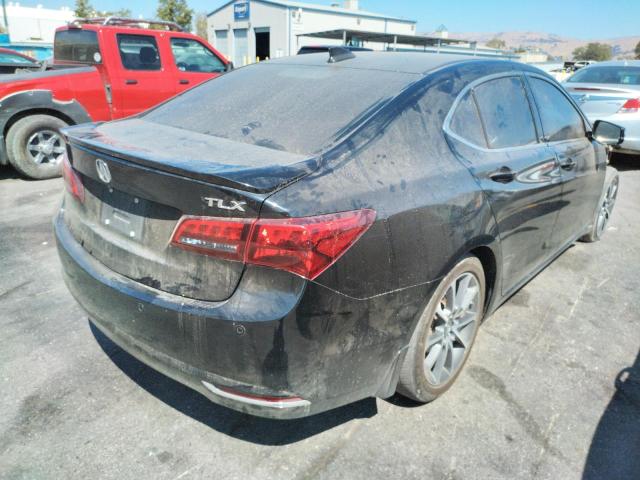 19UUB2F7XFA016271 - 2015 ACURA TLX ADVANC BLACK photo 4