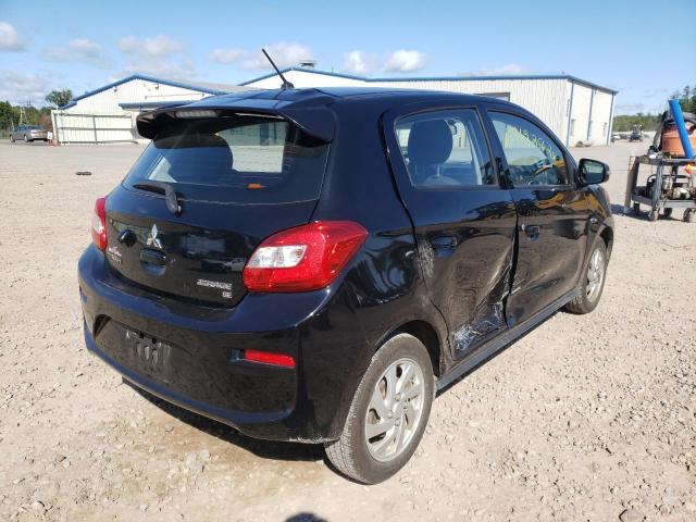 ML32A4HJ2JH000713 - 2018 MITSUBISHI MIRAGE SE BLACK photo 4