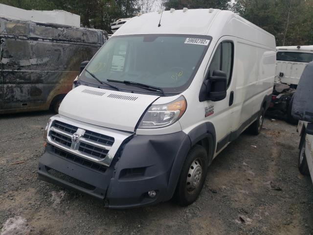 3C6URVJG5HE536002 - 2017 RAM PROMASTER WHITE photo 2