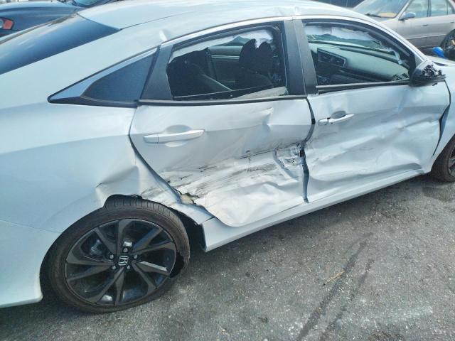 2HGFC2F83MH525289 - 2021 HONDA CIVIC SPOR WHITE photo 9