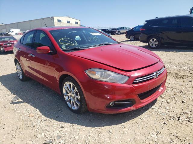 1C3CDFCA0DD329678 - 2013 DODGE DART LIMIT RED photo 1