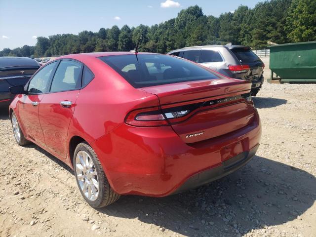 1C3CDFCA0DD329678 - 2013 DODGE DART LIMIT RED photo 3