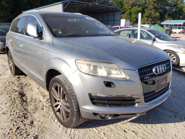 WA1BY74LX7D067443 - 2007 AUDI Q7 3.6 QUA SILVER photo 1