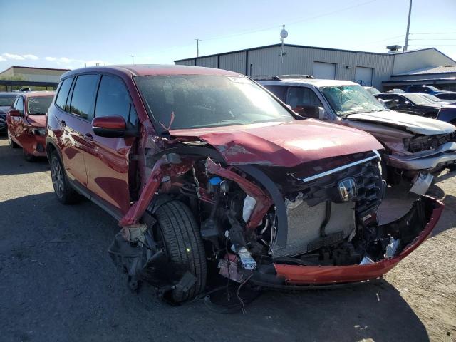 5FNYF7H58NB002954 - 2022 HONDA PASSPORT E 红色 照片 1