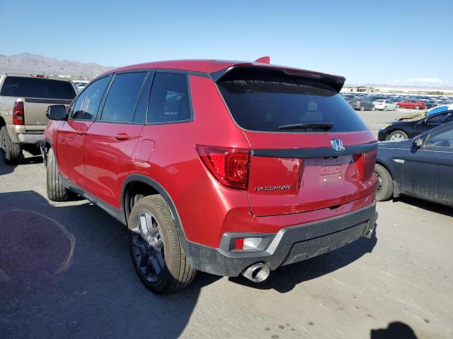 5FNYF7H58NB002954 - 2022 HONDA PASSPORT E 红色 照片 3