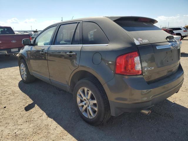 2FMDK3KC3BBA82307 - 2011 FORD EDGE LIMIT GRAY photo 3