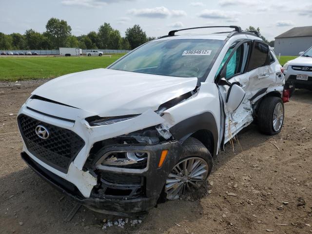 KM8K2CAA4MU731729 - 2021 HYUNDAI KONA SEL WHITE photo 2