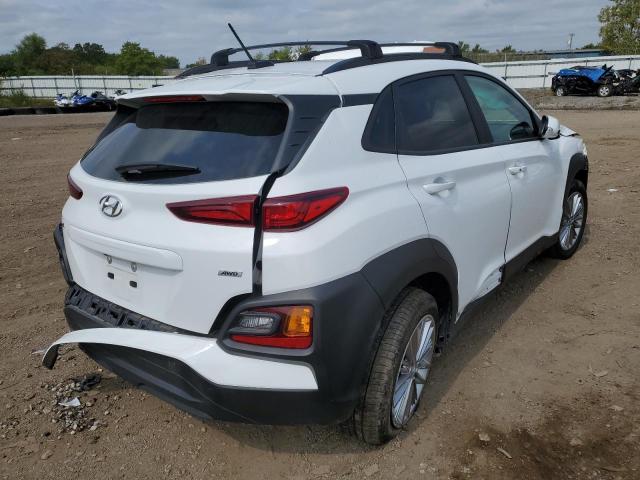 KM8K2CAA4MU731729 - 2021 HYUNDAI KONA SEL WHITE photo 4