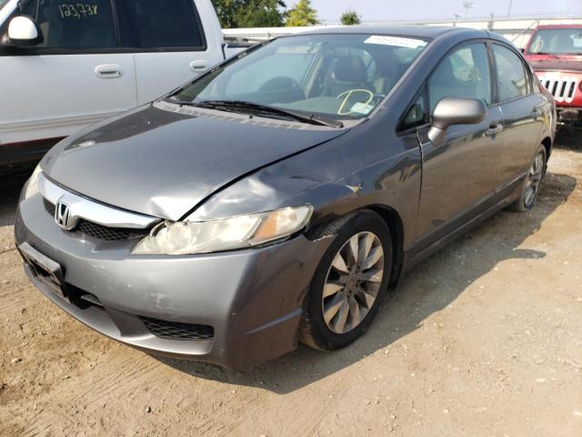 2HGFA1F90AH308626 - 2010 HONDA CIVIC EXL Boz foto 2