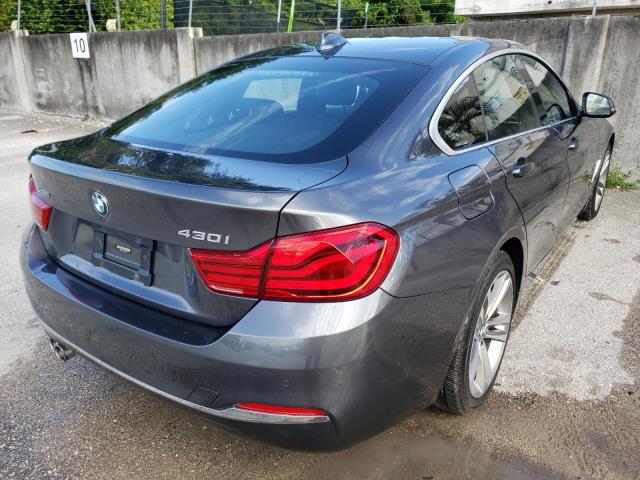 WBA4J3C54JBG96942 - 2018 BMW 430XI GRAN CHARCOAL photo 4