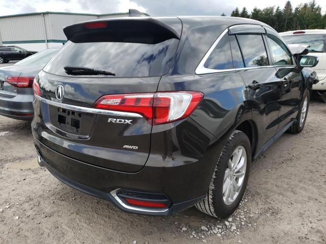 5J8TB4H52GL013342 - 2016 ACURA RDX TECHNO BLACK photo 4