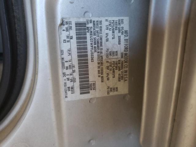 5LMEU27A9YLJ33363 - 2000 LINCOLN NAVIGATOR 银色 照片 10