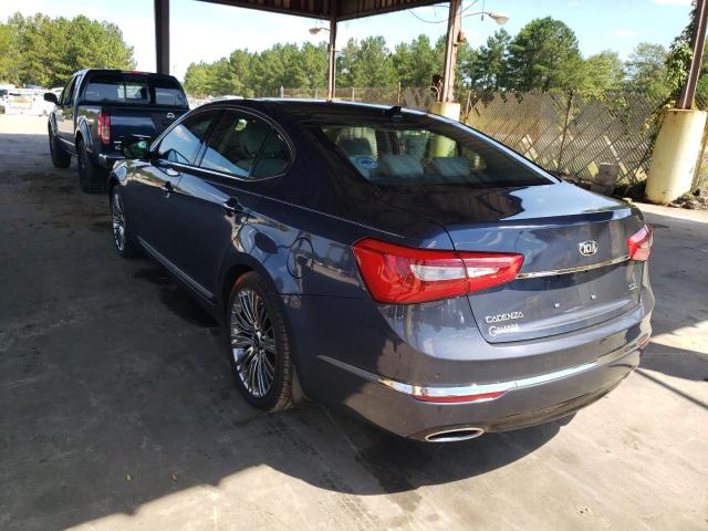 KNALN4D7XE5140979 - 2014 KIA CADENZA PR BLUE photo 3