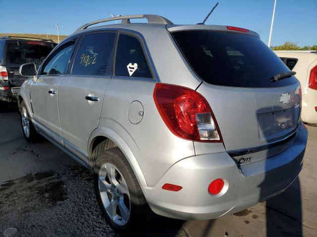 3GNAL4EK0ES510921 - 2014 CHEVROLET CAPTIVA LT SILVER photo 3