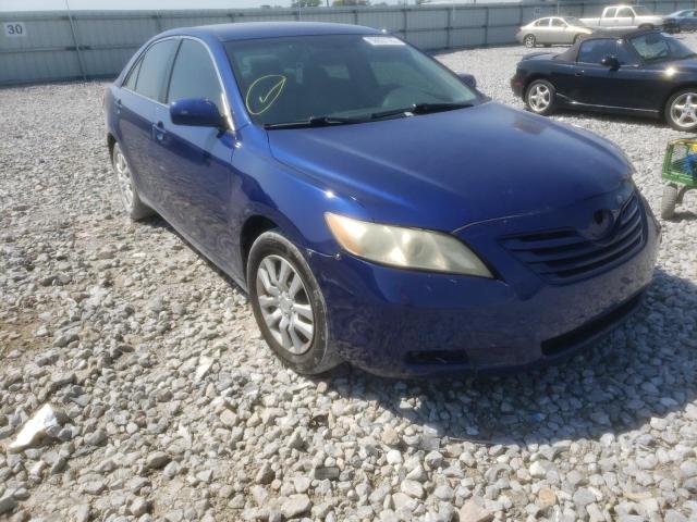 4T1BE46K37U121548 - 2007 TOYOTA CAMRY CE BLUE photo 1