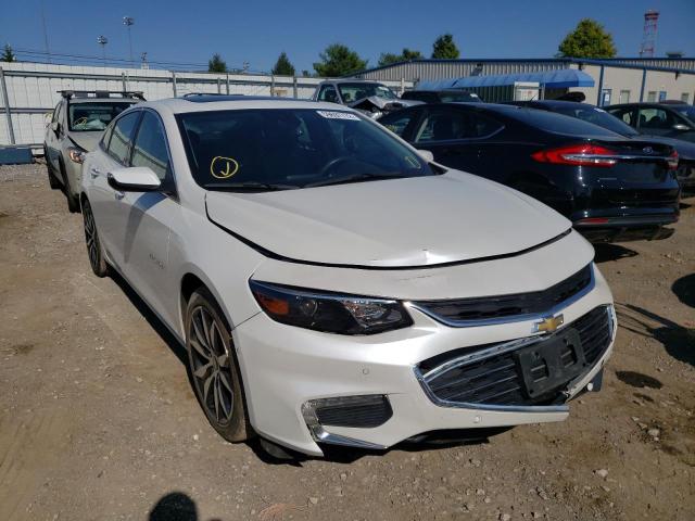 1G1ZH5SX3GF335096 - 2016 CHEVROLET MALIBU PRE WHITE photo 1