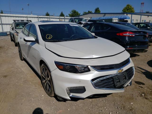 1G1ZH5SX3GF335096 - 2016 CHEVROLET MALIBU PRE WHITE photo 1