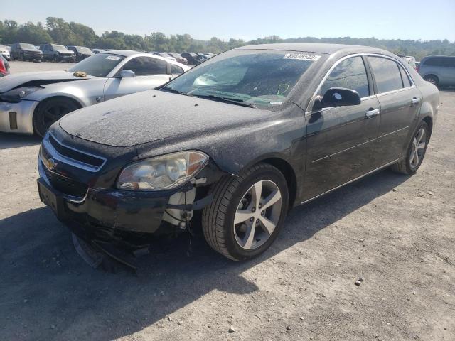1G1ZC5E04CF329587 - 2012 CHEVROLET MALIBU 1LT შავი ფოტო 2