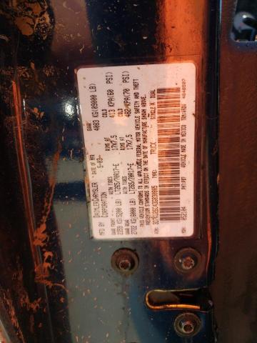 3D7KU26C43G830805 - 2003 DODGE RAM 2500 S BLUE photo 10