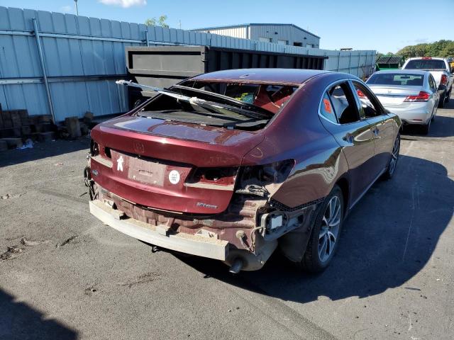 19UUB3F56FA010469 - 2015 ACURA TLX TECH RED photo 4