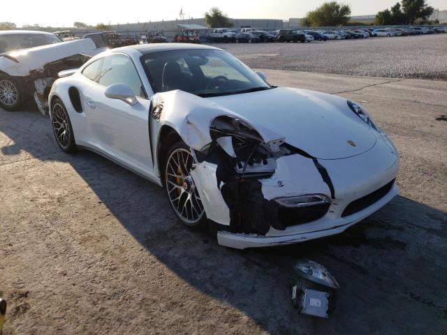 WP0AD2A91FS166798 - 2015 PORSCHE 911 TURBO WHITE photo 1