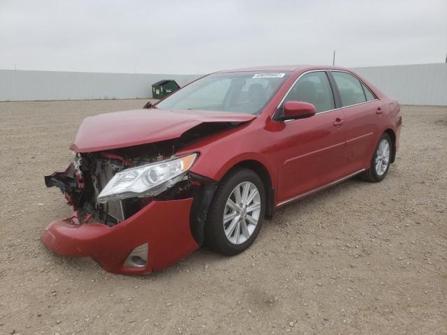 4T1BK1FK8CU523454 - 2012 TOYOTA CAMRY 4D 2 RED photo 2