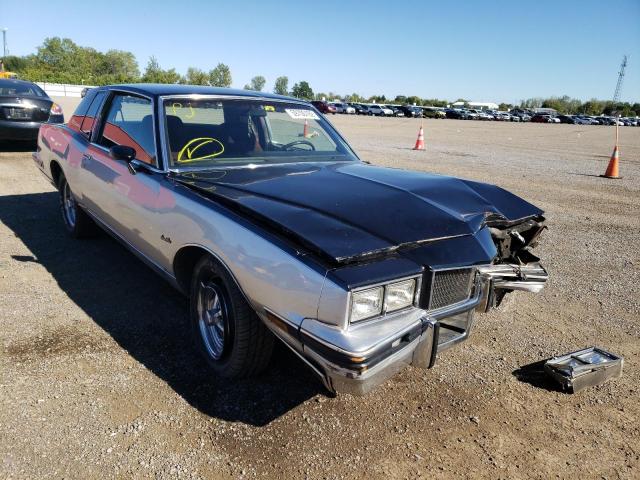 2G2AK37H0D2251475 - 1983 PONTIAC GRAND PRIX ორფეროვანი ფოტო 1