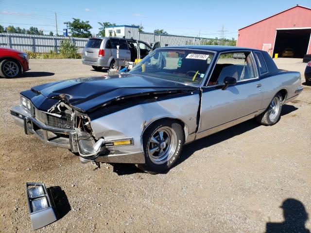 2G2AK37H0D2251475 - 1983 PONTIAC GRAND PRIX ორფეროვანი ფოტო 2