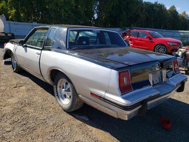 2G2AK37H0D2251475 - 1983 PONTIAC GRAND PRIX ორფეროვანი ფოტო 3