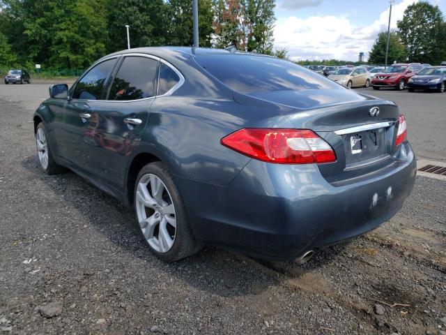 JN1BY1AR7CM396657 - 2012 INFINITI M37 X BLUE photo 3