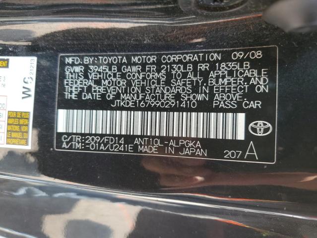 JTKDE167990291410 - 2009 TOYOTA SCION TC  照片 10
