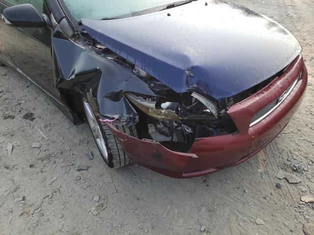 JTKDE167690281627 - 2009 TOYOTA SCION TC შავი ფოტო 9