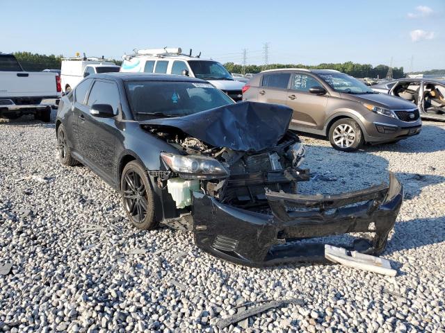 JTKJF5C73C3039752 - 2012 TOYOTA SCION TC BLACK photo 1