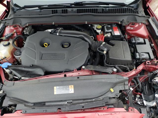 3FA6P0D9XDR187225 - 2013 FORD FUSION TIT RED photo 7