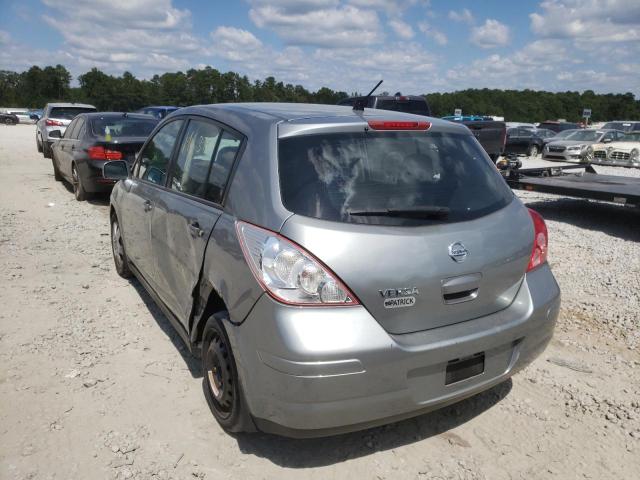 3N1BC1CP9BL379975 - 2011 NISSAN VERSA S SILVER photo 3