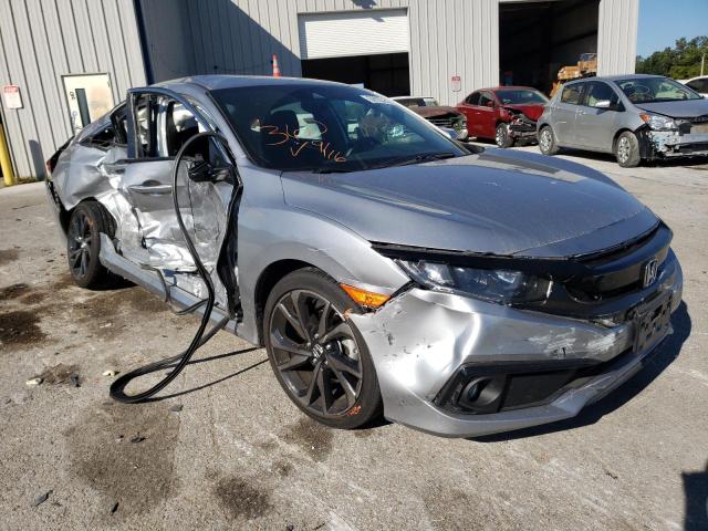 2HGFC2F87LH554826 - 2020 HONDA CIVIC SPOR SILVER photo 1
