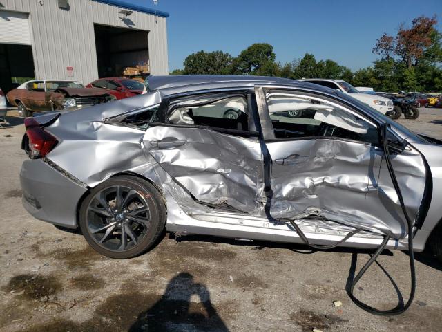 2HGFC2F87LH554826 - 2020 HONDA CIVIC SPOR SILVER photo 9