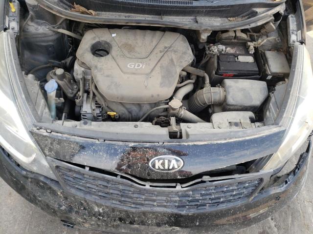 KNADM4A35F6431863 - 2015 KIA RIO LX BLACK photo 7