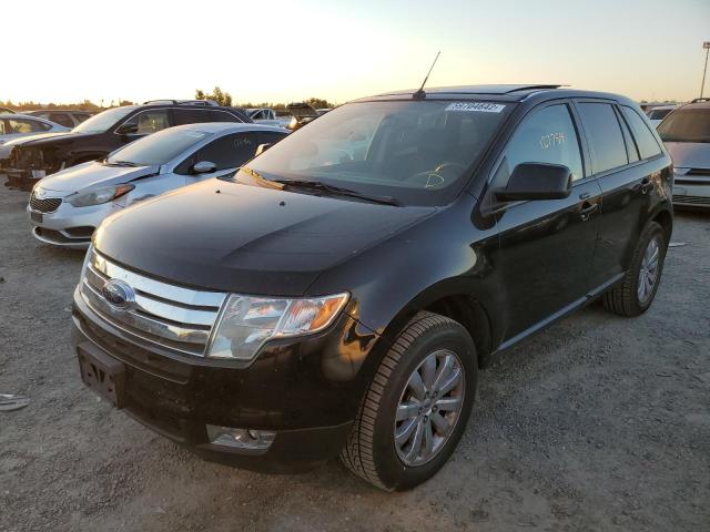 2FMDK49C87BA94360 - 2007 FORD EDGE SEL P BLACK photo 2