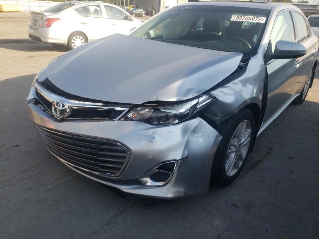 4T1BK1EB7FU191965 - 2015 TOYOTA AVALON XLE SILVER photo 9